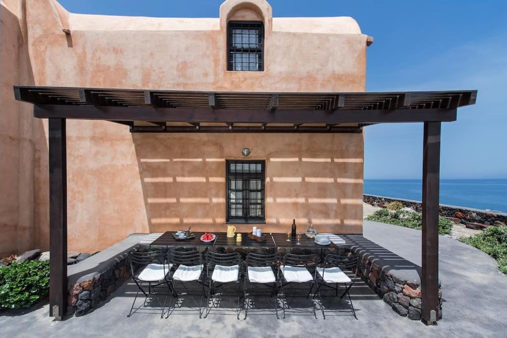 Ramni House: Private Villa With Pool By The Sea Ия Экстерьер фото
